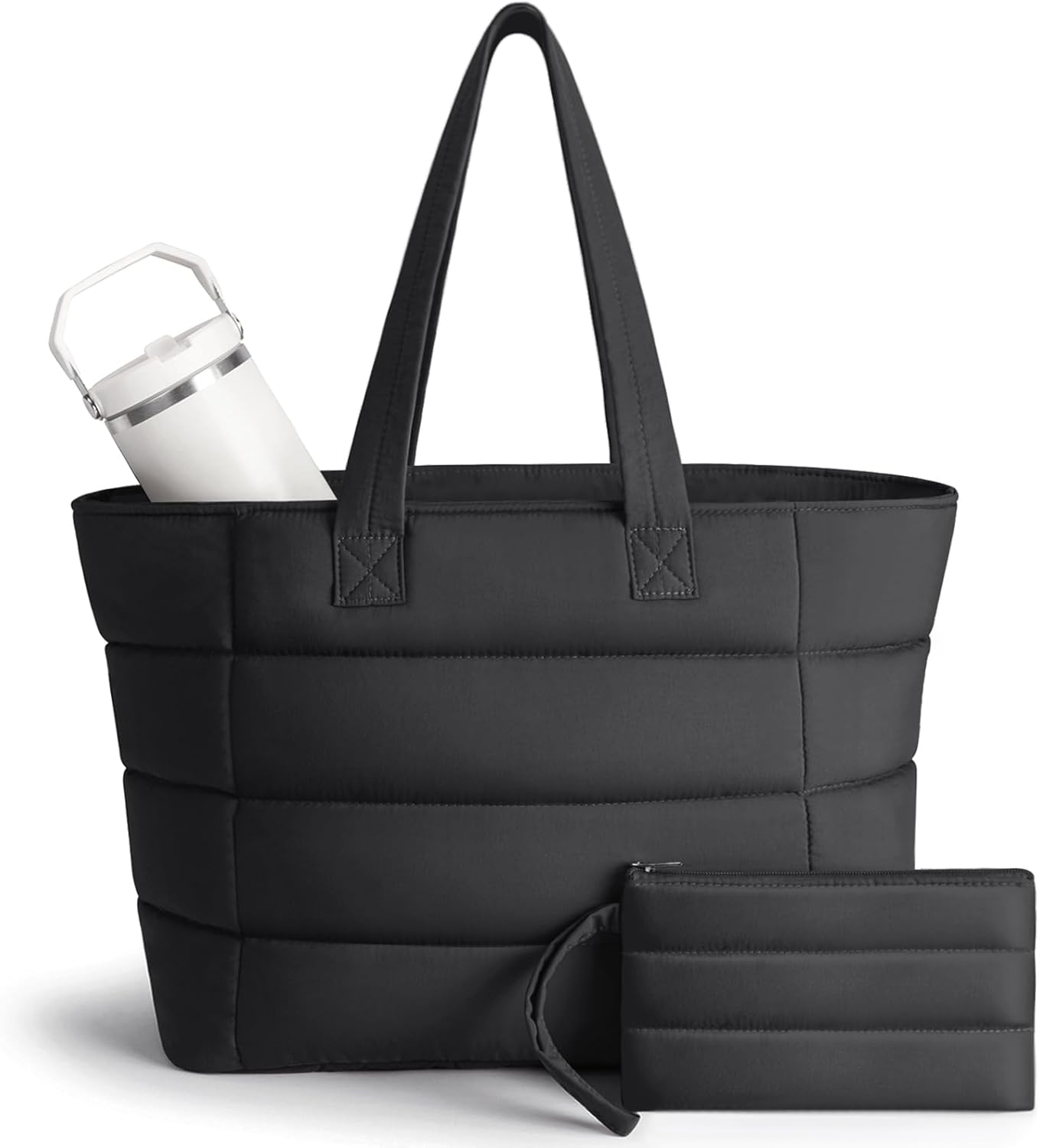 Women Bags For Work - حقيبة يد نسائية منفوخة، حقيبة كتف