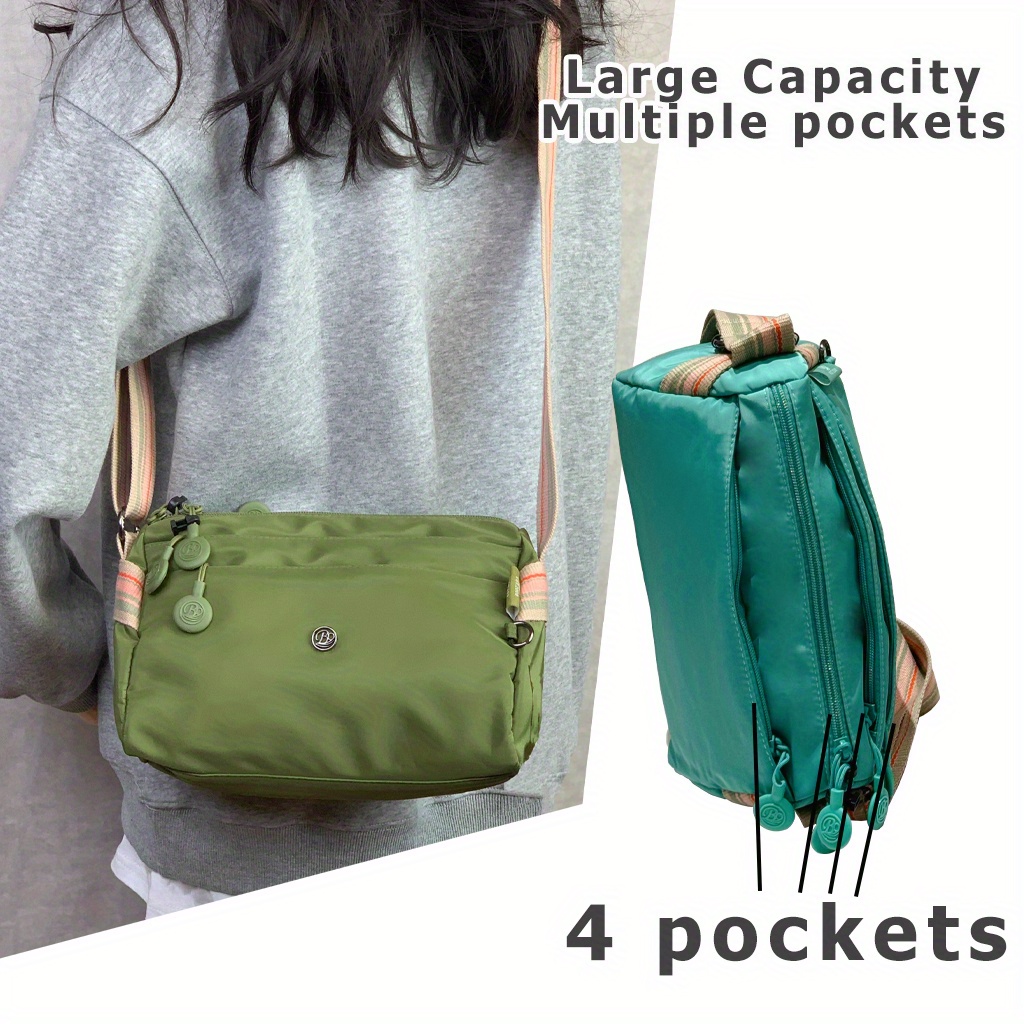 Women Bags Guess - حقيبة كروس من النايلون خفيفة للغاية