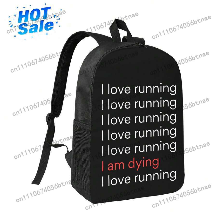 Women Bags Casual - حقيبة ظهر I Love Running I