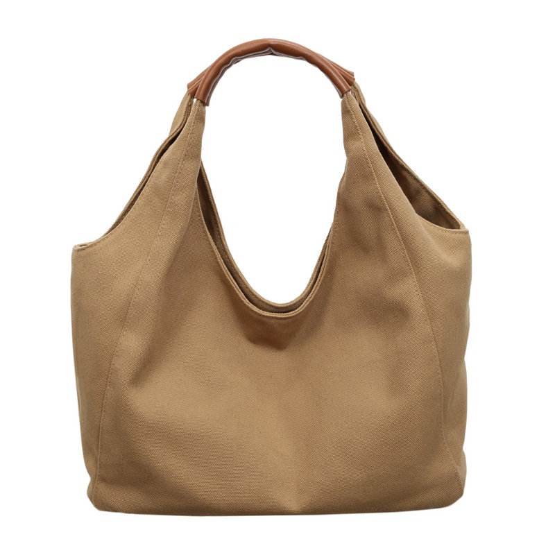 Hobo Bag Slouchy - حقيبة يد نسائية كبيرة من القماش،