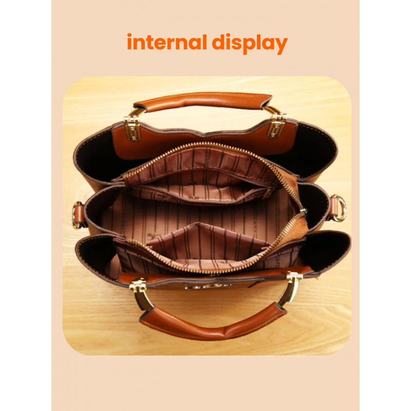 طقم حقائب يد نسائية من 3 قطع ب - مراجعة Women Bags Designer وسعره