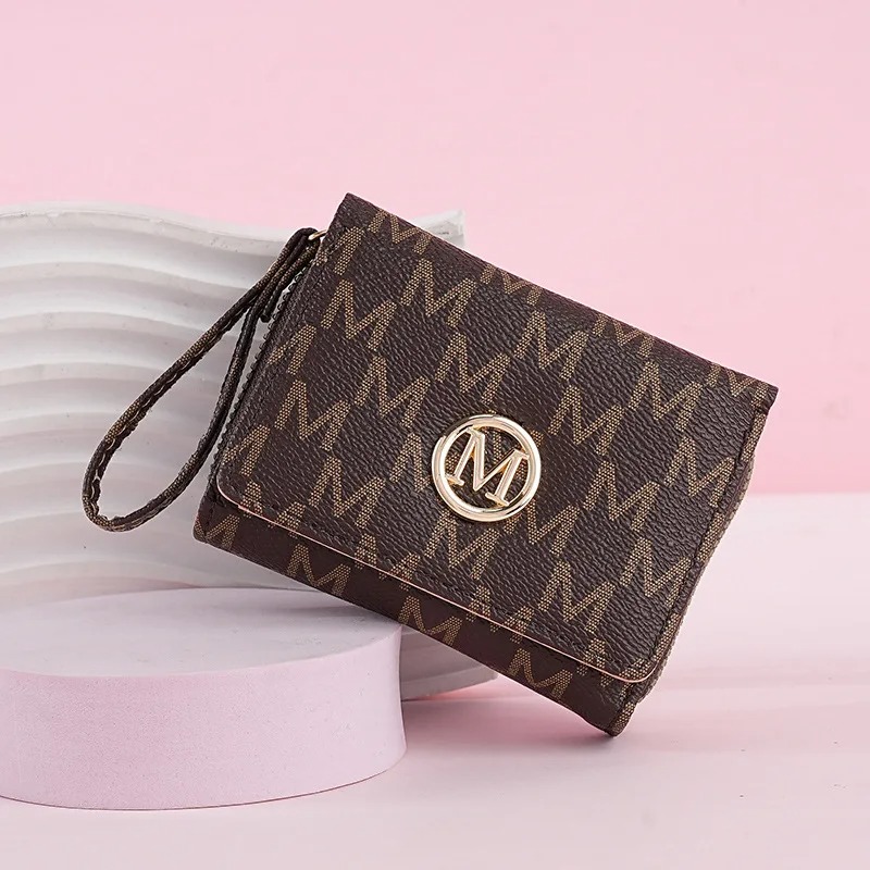 محفظة بثلاثة أقسام بسحاب مع نق - مراجعة Women Bags Purses وسعره