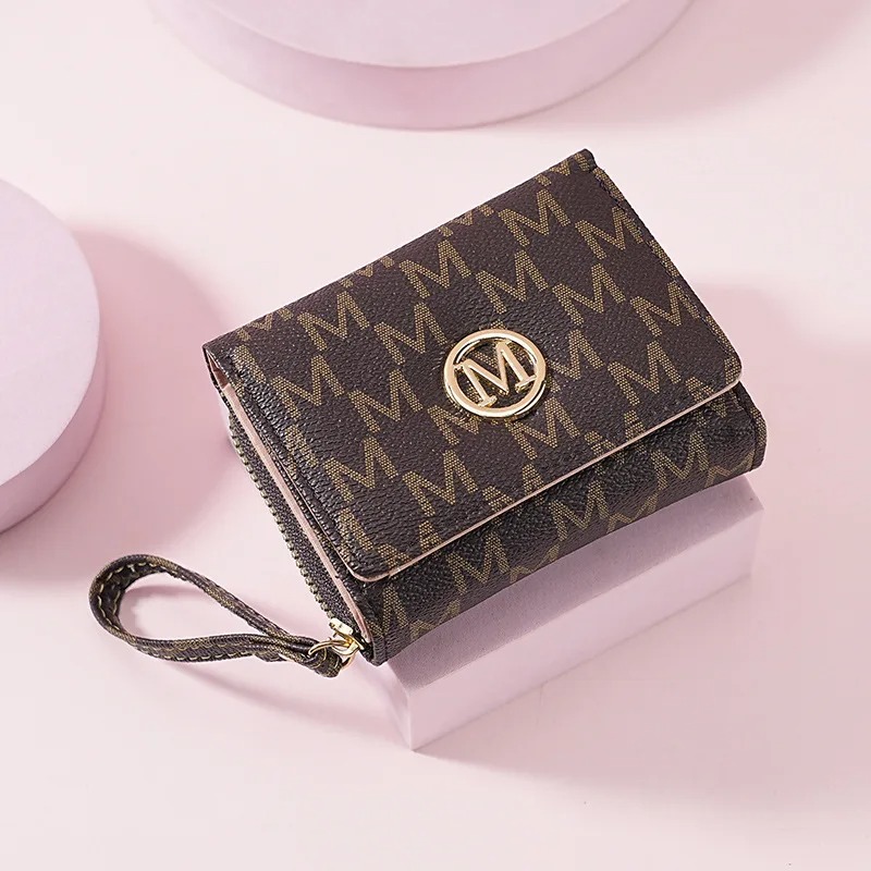 محفظة بثلاثة أقسام بسحاب مع نق - مراجعة Women Bags Purses وسعره