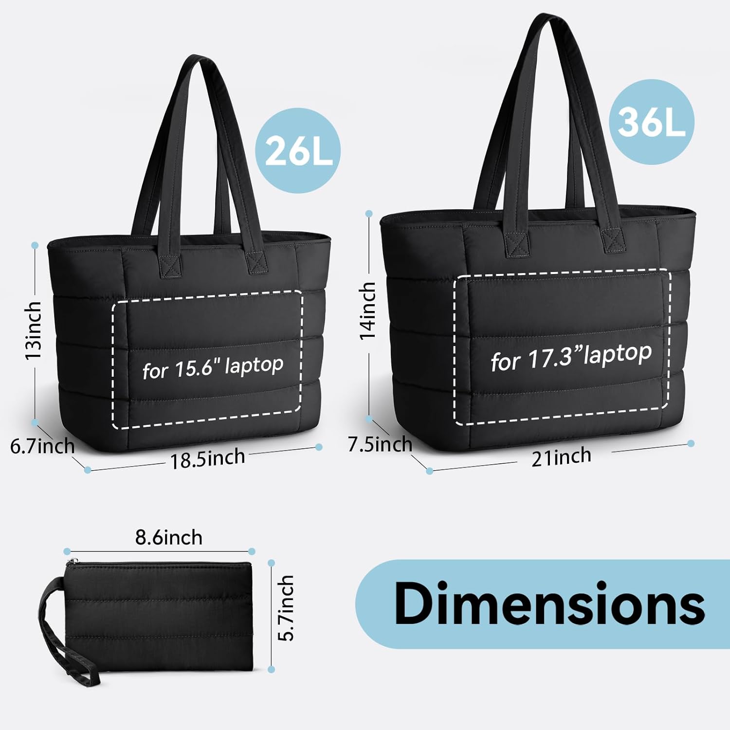 حقيبة يد نسائية منفوخة، حقيبة  - مراجعة Women Bags For Work وسعره