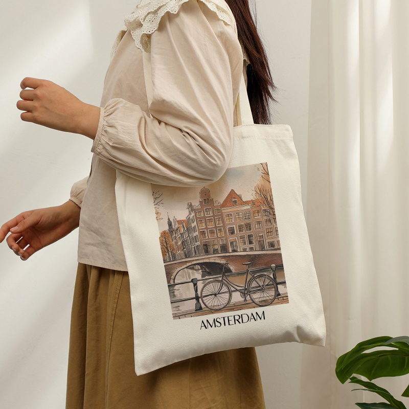 حقيبة حمل قماشية متينة بنمط أم - مراجعة Women Bags Netherlands وسعره
