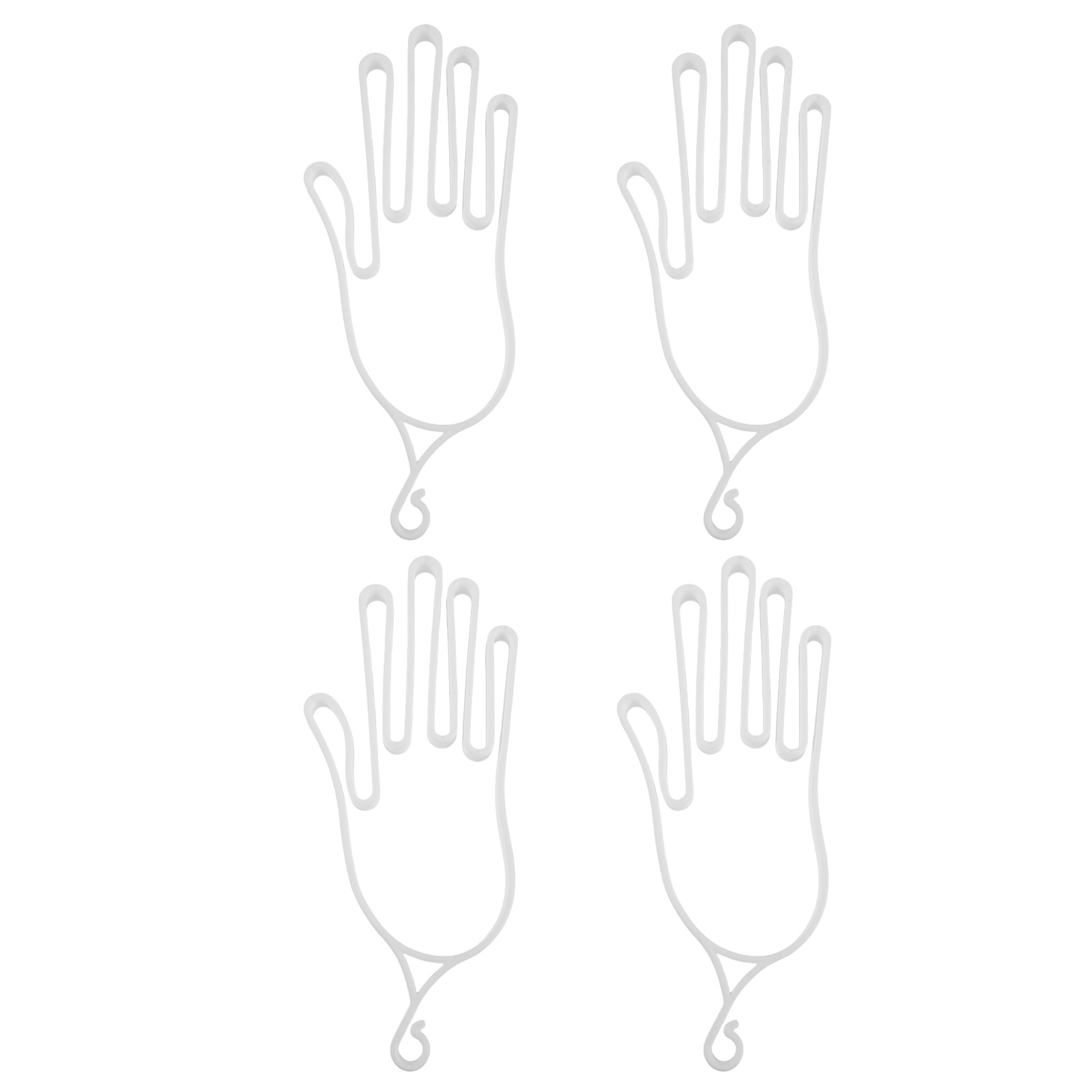 4 قطع من حامل تجفيف قفازات الج - مراجعة Women Bags Rack وسعره