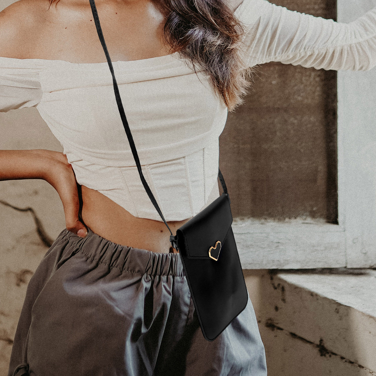 حقيبة هاتف محمول أنيقة بحزام ك - مراجعة Women Bags Designer وسعره