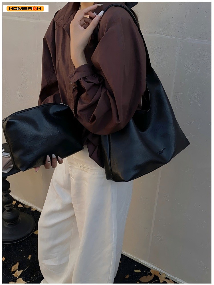 حقيبة كتف نسائية كبيرة بسيطة ب - مراجعة Women Bags For Work وسعره