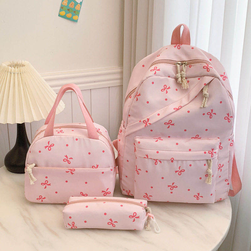 مجموعة حقائب ظهر مدرسية من 3 ق - مراجعة Women Bags Casual وسعره