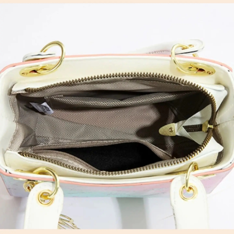 مجموعة حقائب كتف مطبوعة بتدرج  - مراجعة Women Bags Purses وسعره