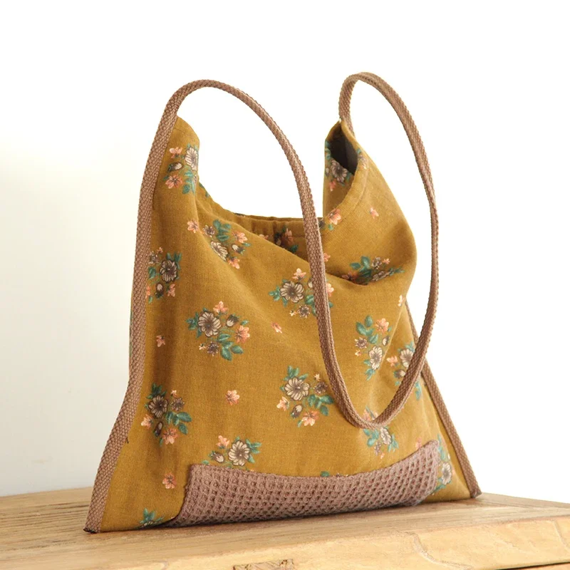 الإناث موضة القطن قماش ناعم بو - مراجعة Hobo Bag Slouchy وسعره