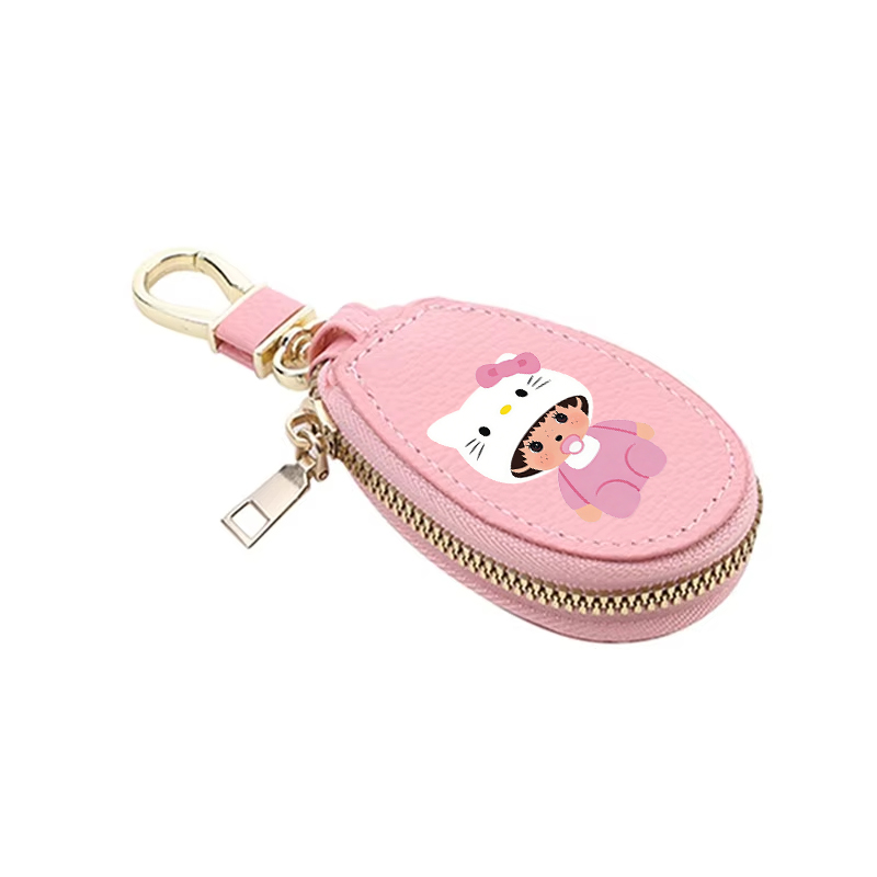 محفظة مفاتيح جلدية MONCHHICHI  - مراجعة Women Bags Purses وسعره