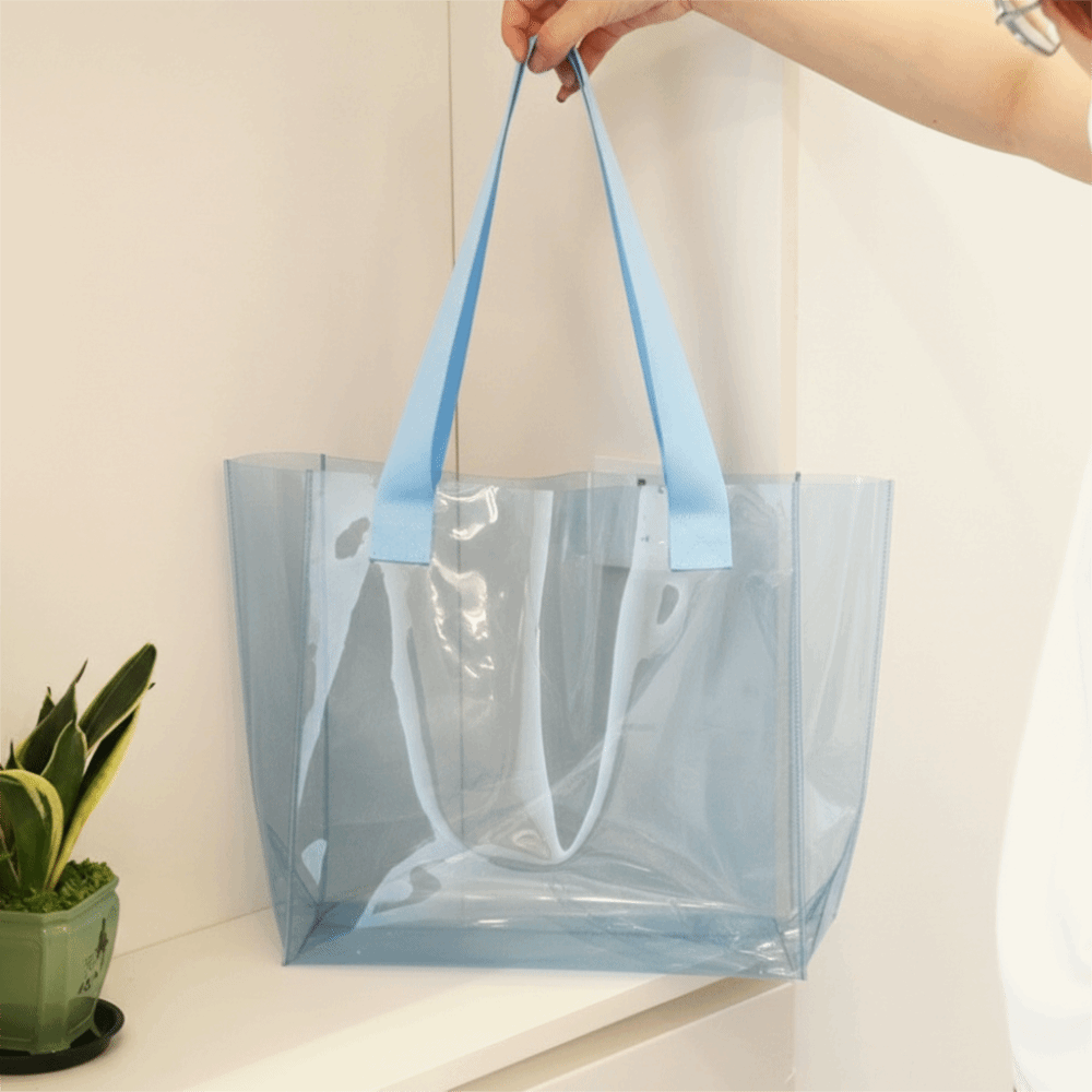 حقيبة شفافة بسيطة من البولي في - مراجعة Hobo Bag Slouchy وسعره