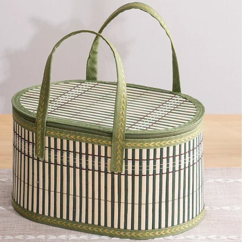 سلة نزهة يدوية الصنع من الخيزر - مراجعة Women Bags Casual وسعره