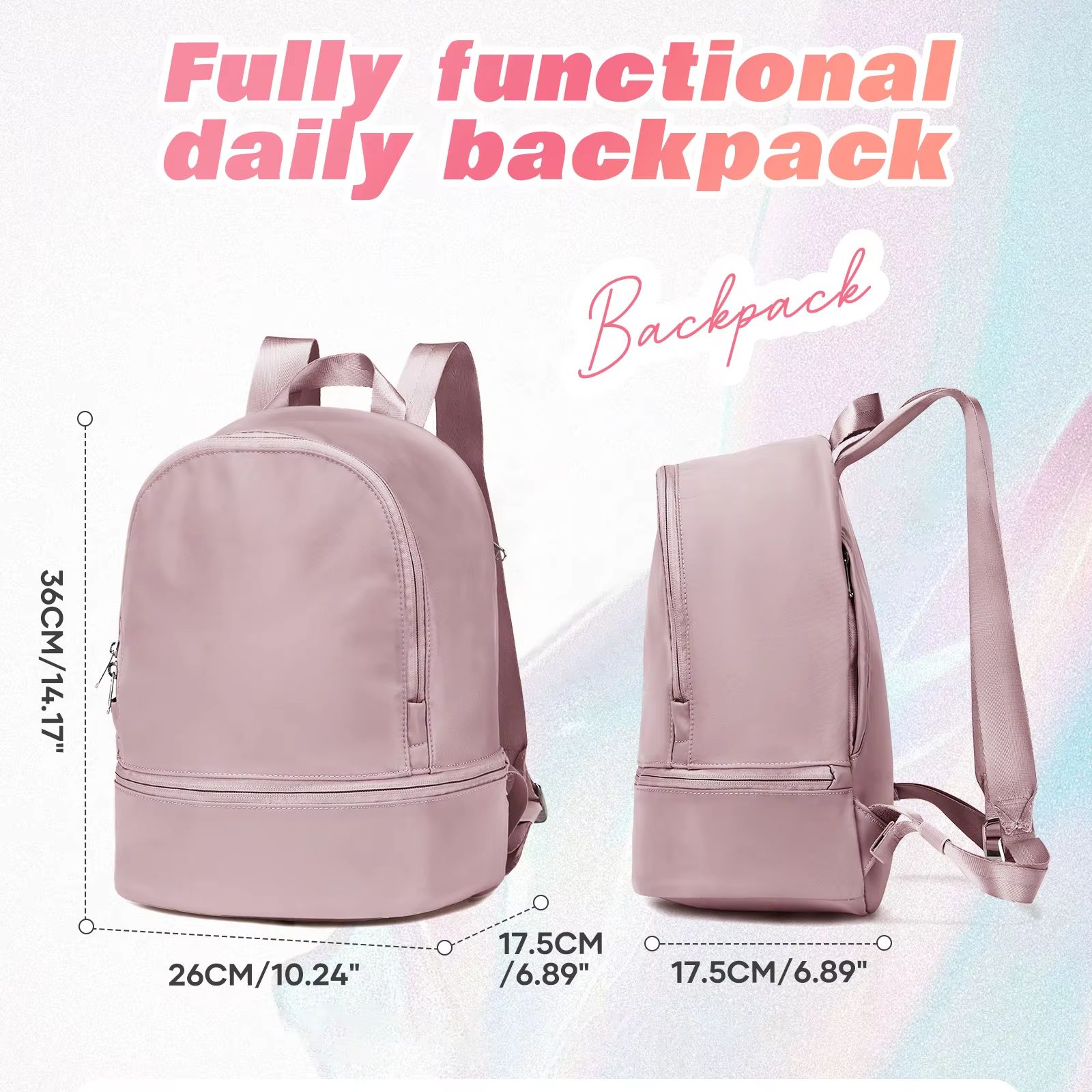 حقيبة للنساء، حقيبة ظهر رياضية - مراجعة Women Bags Purses وسعره