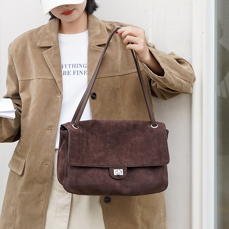 حقيبة كتف نسائية من الجلد السو - مراجعة Women Bags For Work وسعره