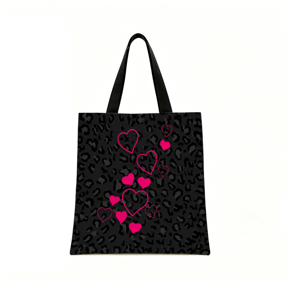 حقيبة يد سوداء بنقشة الفهد وقل - مراجعة Women Bags Purses وسعره