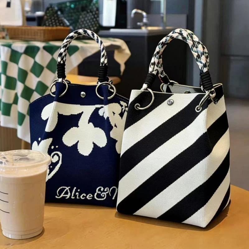 حقيبة يد نسائية محبوكة رائجة ا - مراجعة Women Bags Sale وسعره